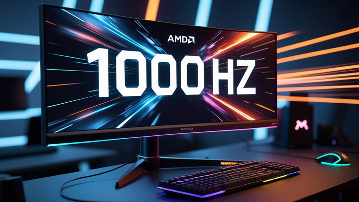 Immagine di AOC pronta a stupire: in arrivo monitor gaming da 1000 Hz