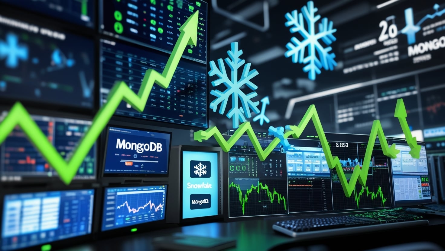Le aziende tech e Fintech volano, MongoDB e Snowflake sorprendono