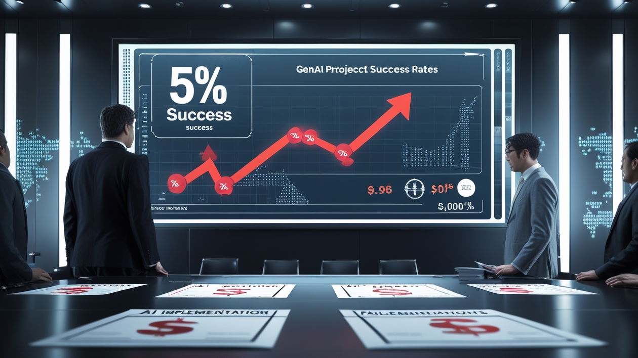 Immagine di Bella l'IA ma solo il 5% dei progetti crea valore