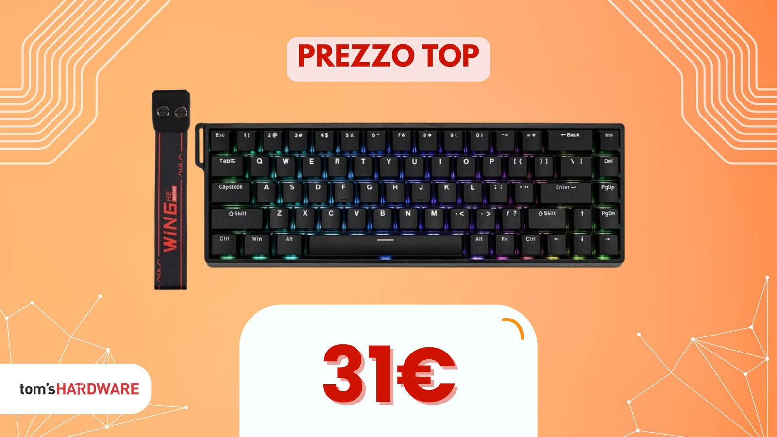Da 31€ a irresistibile: la tastiera Aliexpress che fa più di quanto immagini