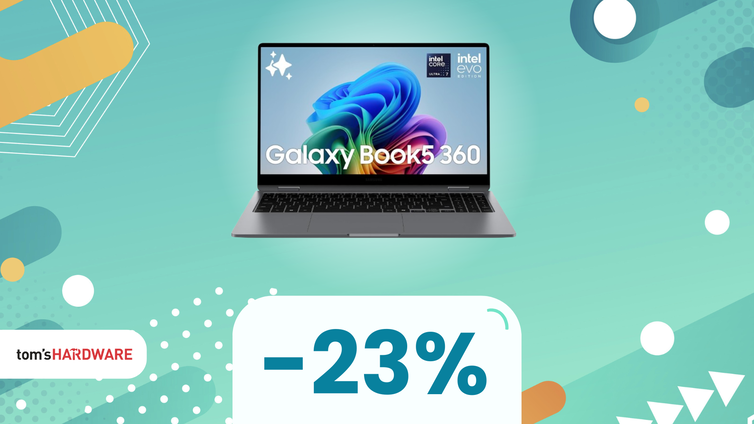 Immagine di Galaxy Book5 360 in SCONTO FLASH: SOLO 1.099 €, il meglio del 2-in-1!