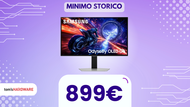Immagine di Samsung Odyssey OLED G6, 27" e 500Hz al MINIMO STORICO!