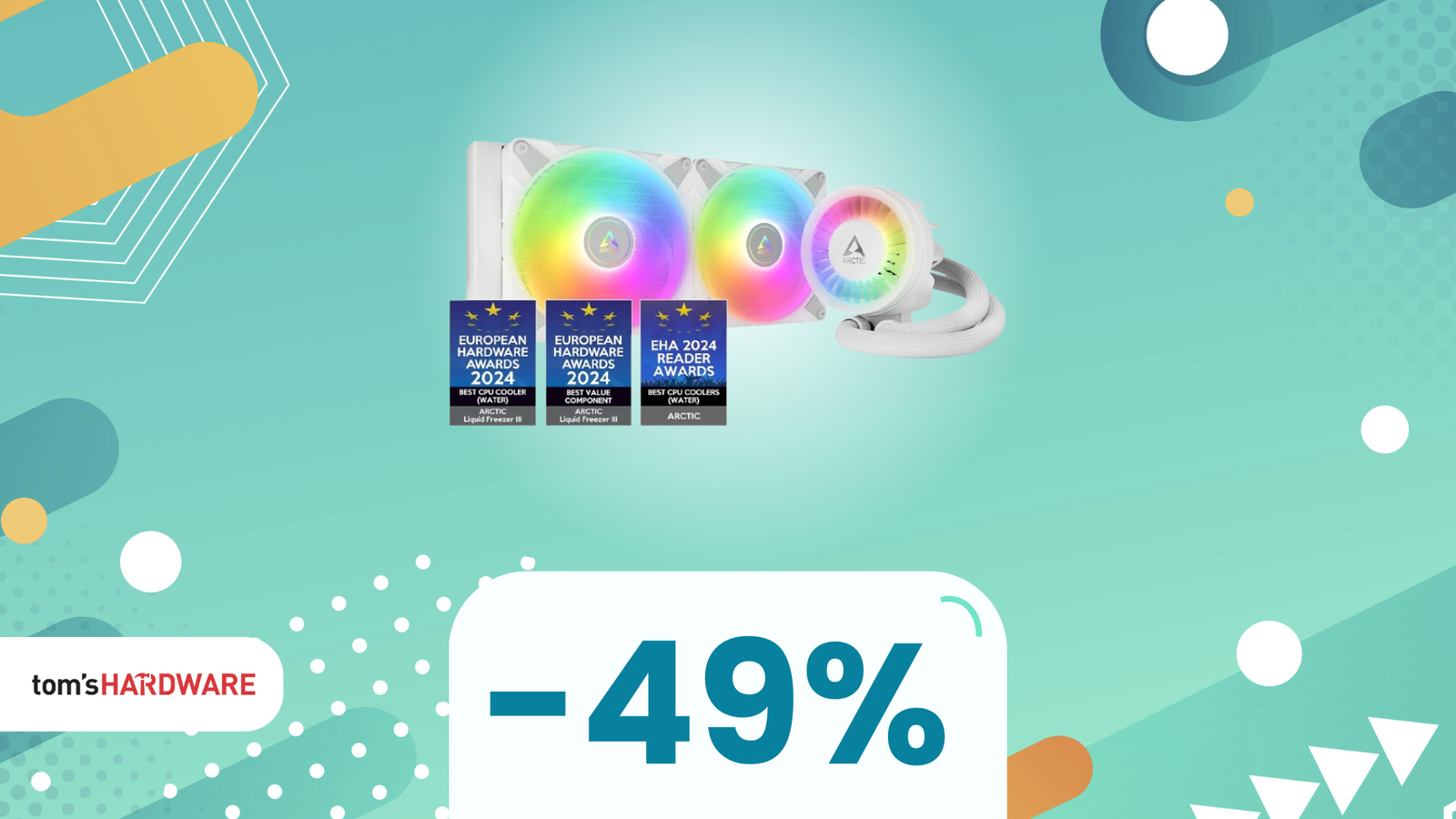 Raffredda la tua CPU al meglio con questo AIO ARCTIC, oggi a META' PREZZO!