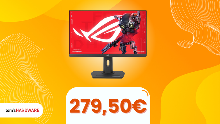 Immagine di ASUS ROG Strix XG259CMS al MINIMO STORICO: 310Hz e reattività al TOP!