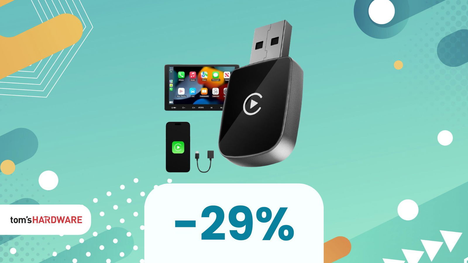 Se la tua auto lo supporta, questo CarPlay wireless è l’affare del momento