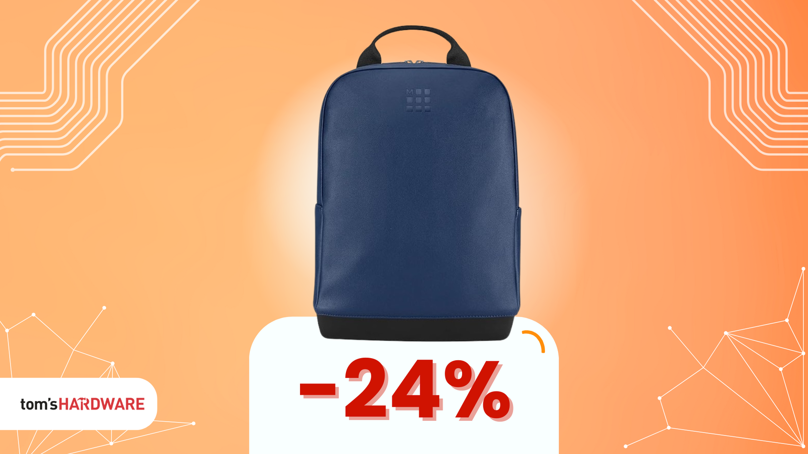 Per la scuola e il lavoro: stupendo zaino Moleskine a 99€