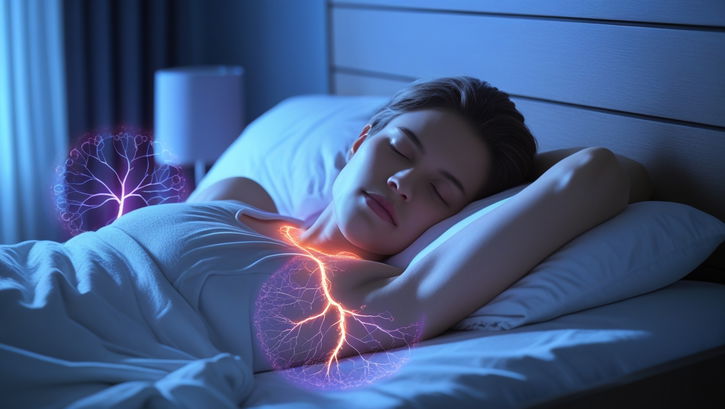 Immagine di Il sonno non è graduale: il cervello “cade” nel buio