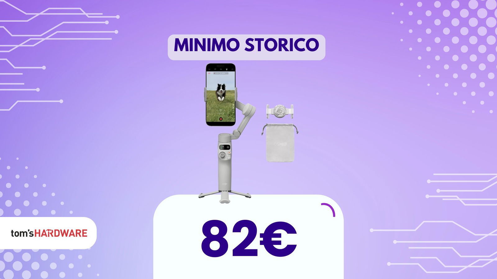 Esalta i video con lo stabilizzatore DJI. Tranquillo, costa meno che mai