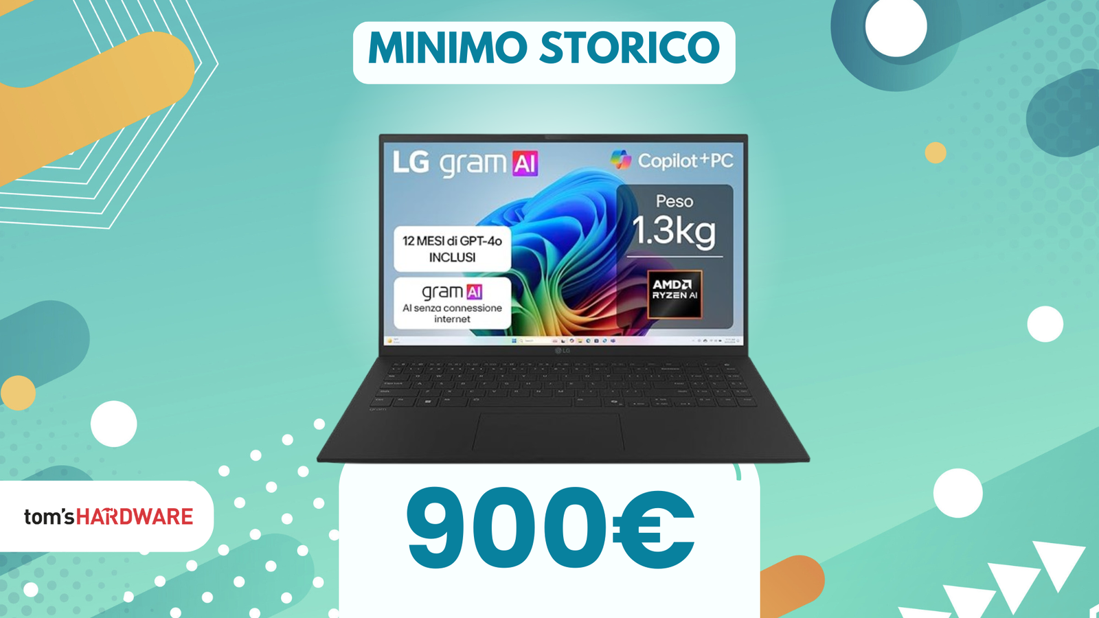 Notebook LG gram AI al minimo storico: il top per il back to school!