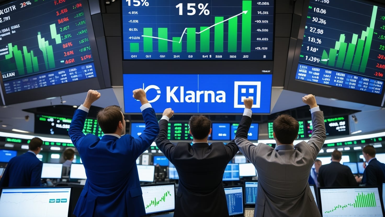 Klarna debutta in borsa con un +15%