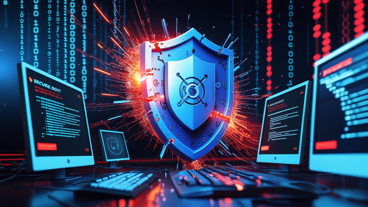 Immagine di Windows Secure Boot 'bucato' da HybridPetya