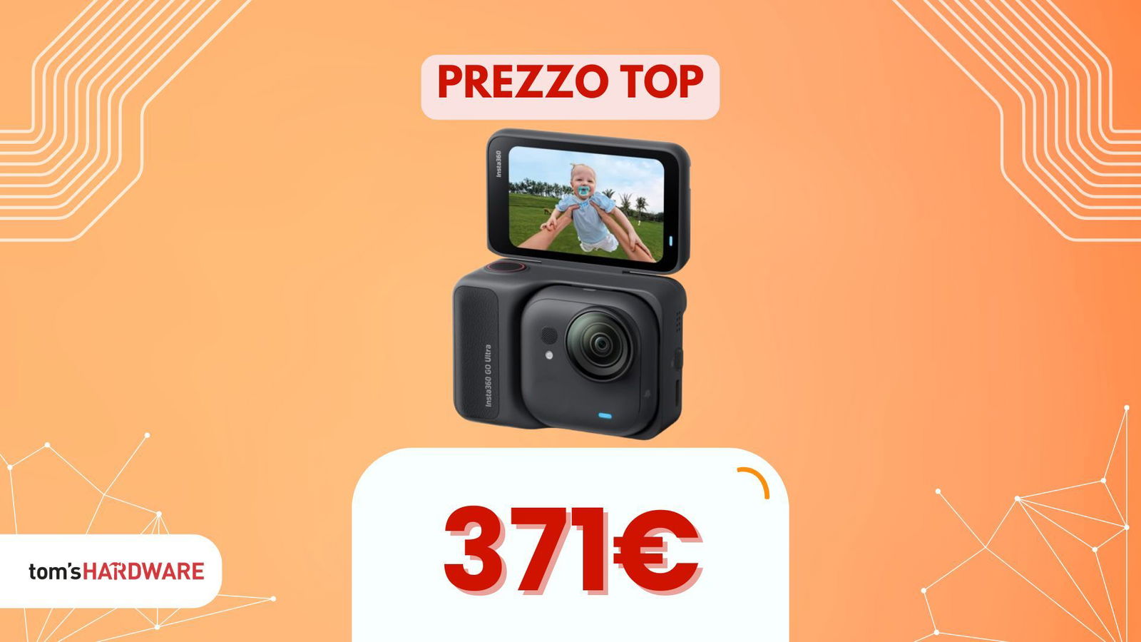 La action cam che "sparisce" addosso e il prezzo che crolla su AliExpress