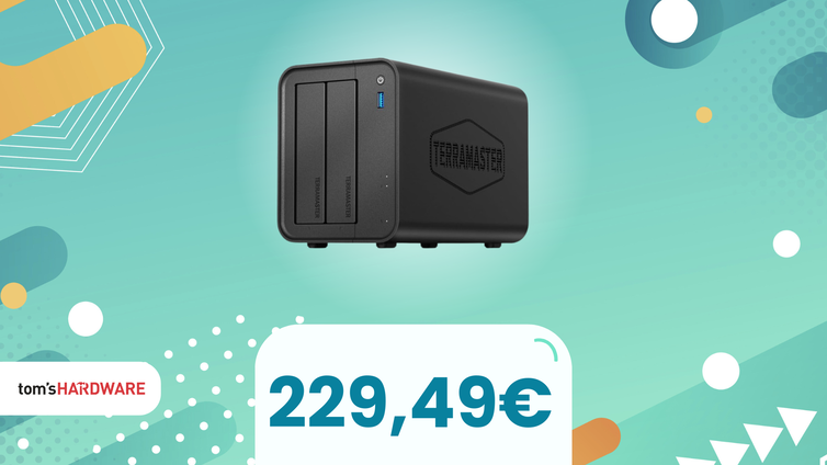 Immagine di TERRAMASTER F2-425 scende sotto i 230€: trasforma il tuo media center!