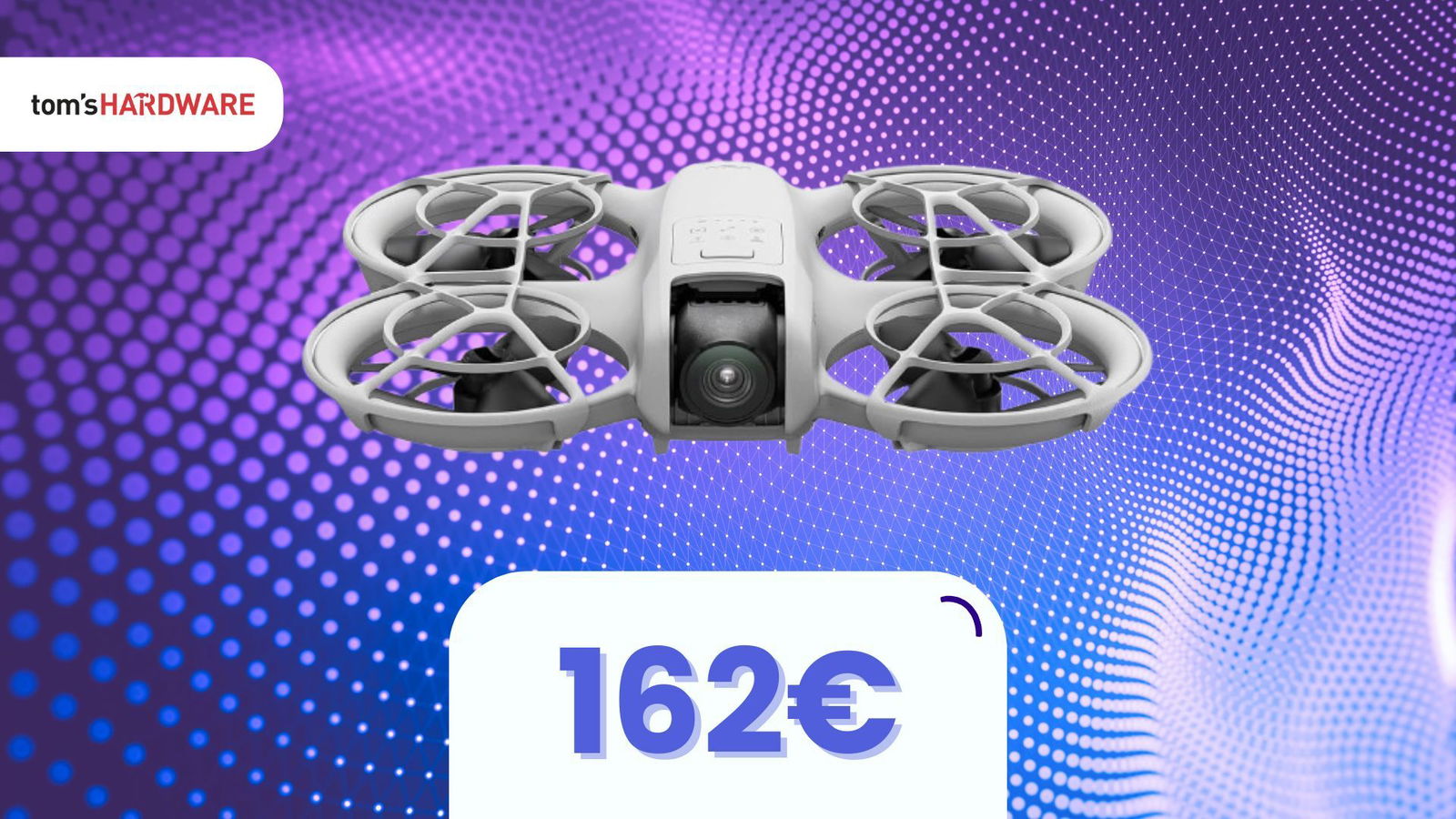 Il drone DJI più conveniente, e senza RC lo porti a casa per soli 162€