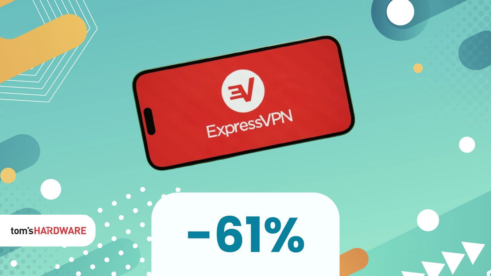 Confrontale pure tutte, ma il 61% di sconto su ExpressVPN non si batte