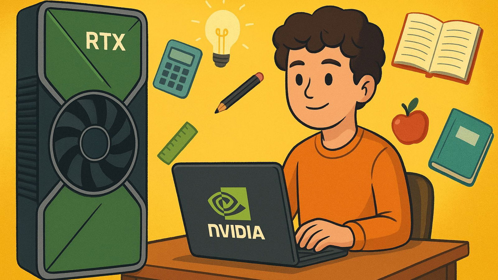 Con Nvidia non giochi solo al TOP: la sua IA ti aiuta anche a brillare nel back to school