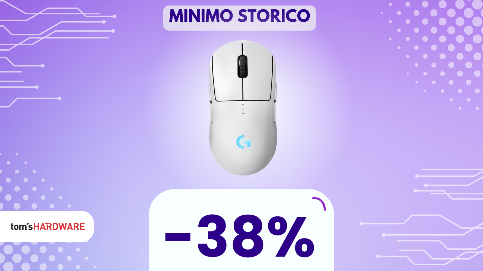 Non aspettare più: Logitech G PRO 2 LIGHTSPEED oggi al MINIMO STORICO!