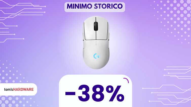 Immagine di Non aspettare più: Logitech G PRO 2 LIGHTSPEED oggi al MINIMO STORICO!