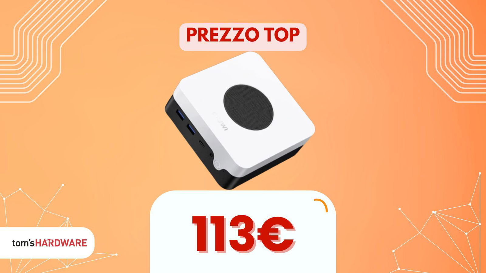 RAM, SSD e un processore Intel 12°: tutto incluso in questo mini PC a soli 113€