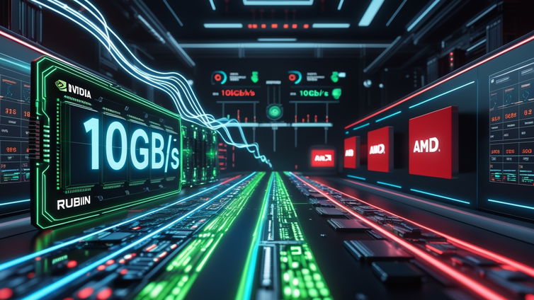 Immagine di NVIDIA punta su HBM4 da 10Gbps contro AMD MI450