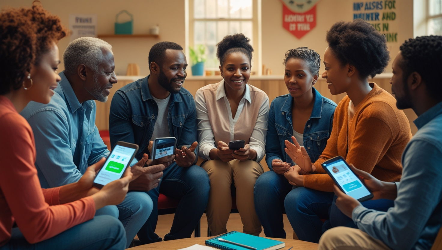 Come i disoccupati si aiutano nelle chat di gruppo