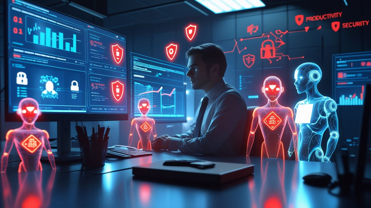 Immagine di Agenti AI aziendali: come gestire i rischi di sicurezza per massimizzare l'efficienza operativa