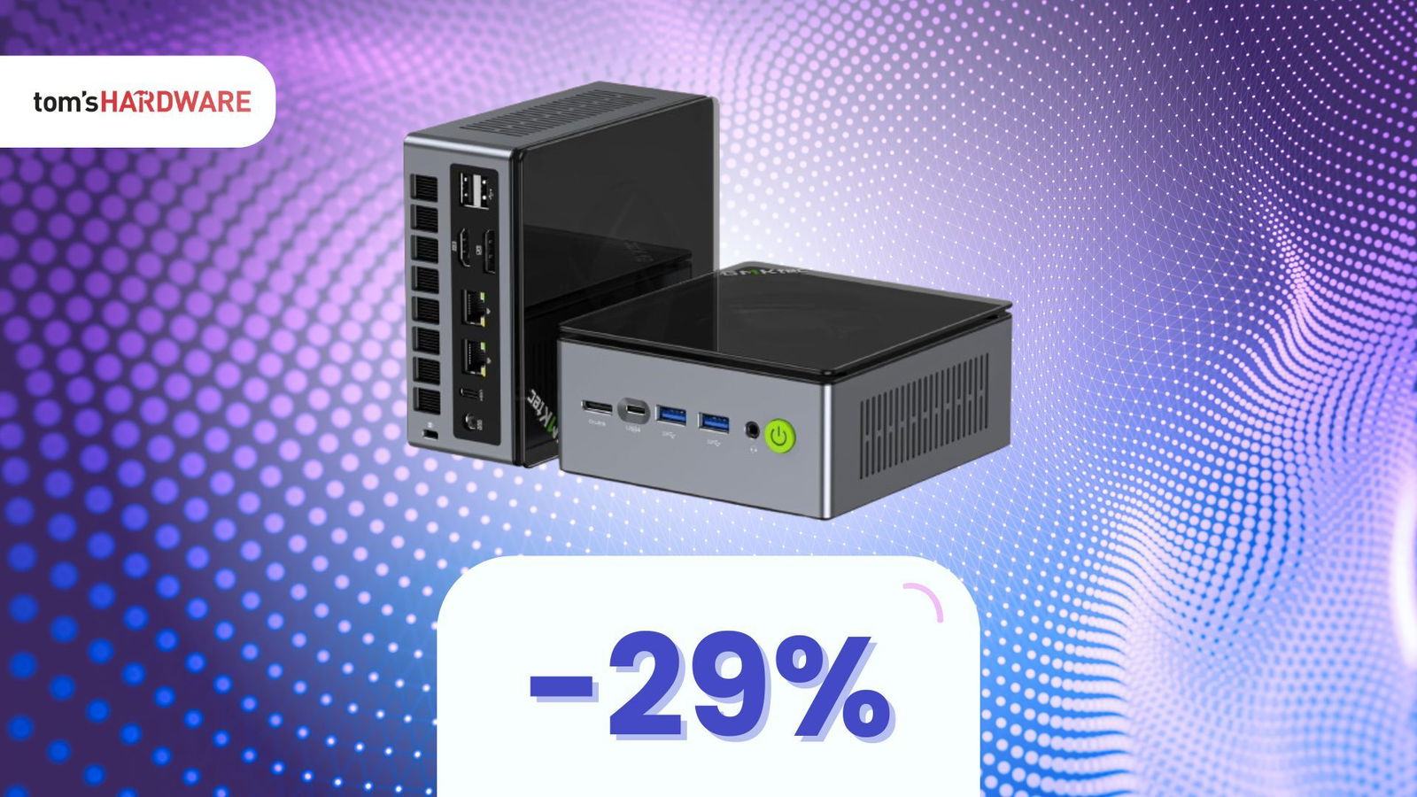 Non è il solito mini PC! Qui trovi DDR5 e USB 4 con meno di 400€