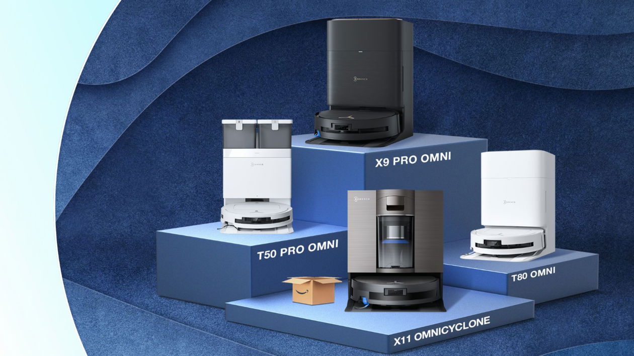 Immagine di 7 e 8 ottobre: le offerte sui robot aspirapolvere ECOVACS arrivano al 51%