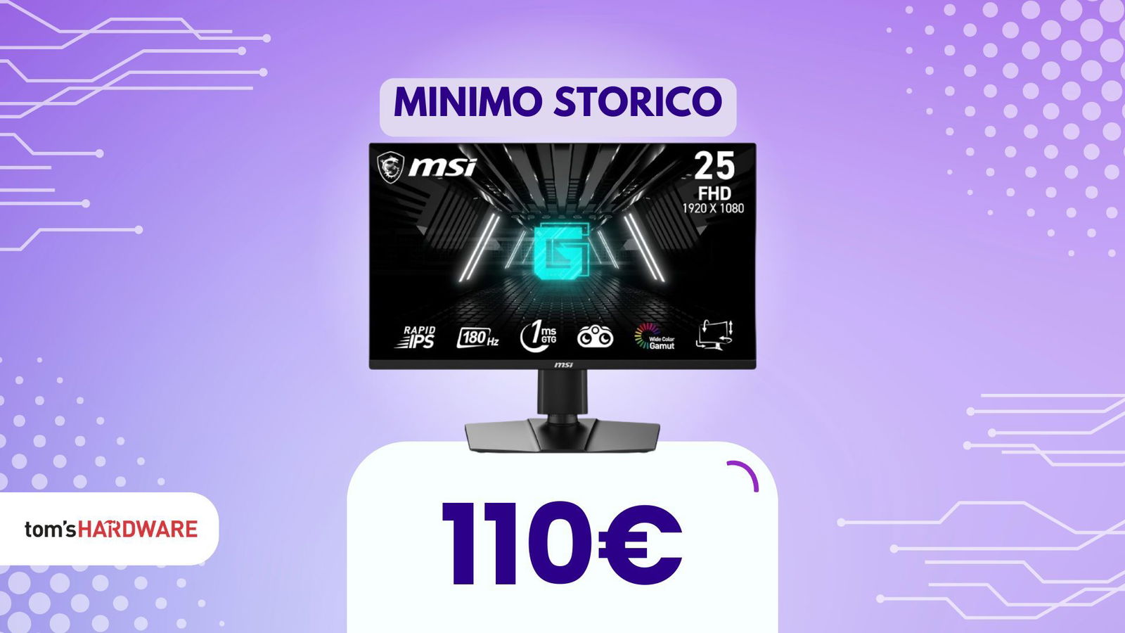Vuoi un monitor senza bordi? Ora bastano solo 110€