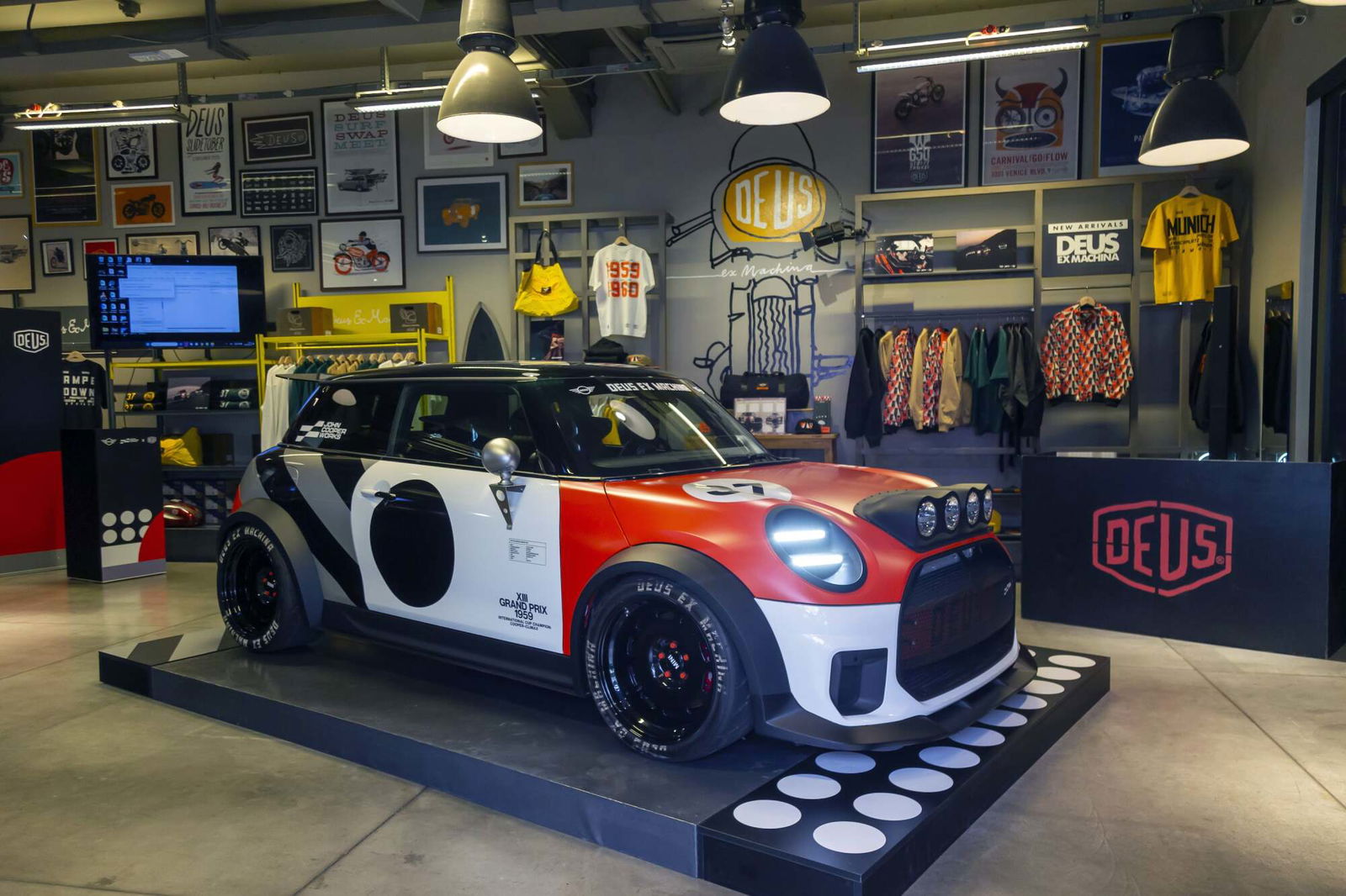 The Machina e The Skeg: le show car Mini x Deus