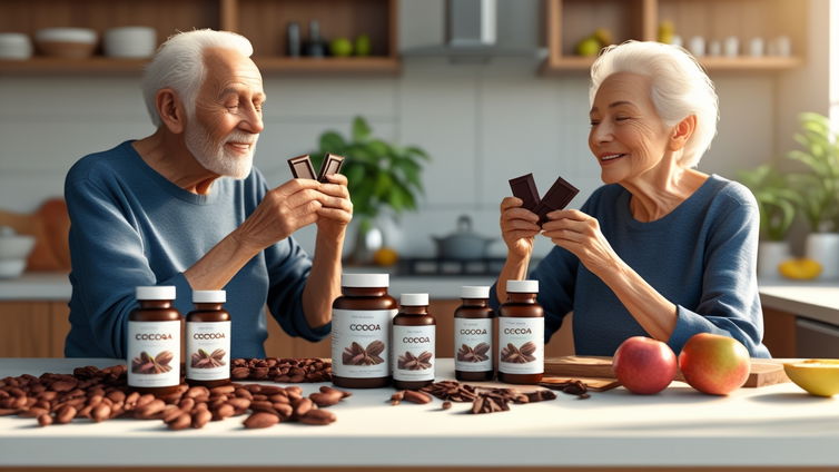 Immagine di Invecchiare meglio? Una mano dai flavanoli del cacao