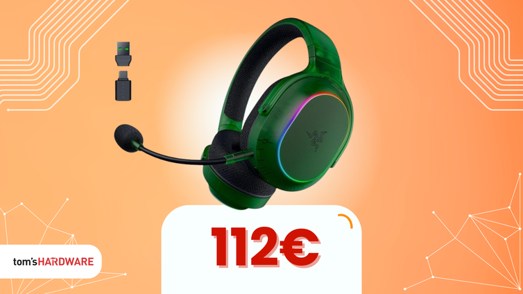 Immagine di Cuffie Razer Barracuda X Phantom Green: audio e stile da fuoriclasse!