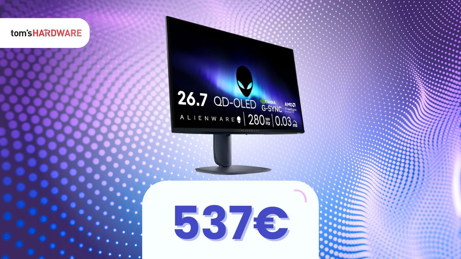 280Hz e QD-OLED in un monitor, e c’è anche lo sconto!