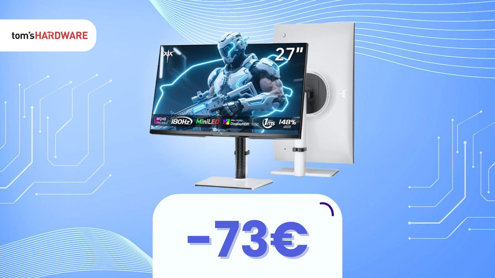 Vuoi il vero HDR? Questo monitor HDR1400 è ora a 277€