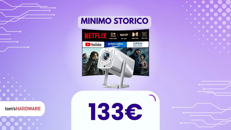 Immagine di Non solo film: con il Bluetooth, questo proiettore ti permette anche di giocare