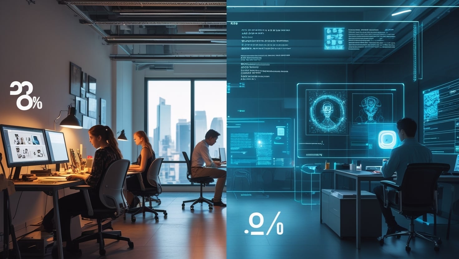 L'IA potrebbe automatizzare il 26% dei lavori creativi