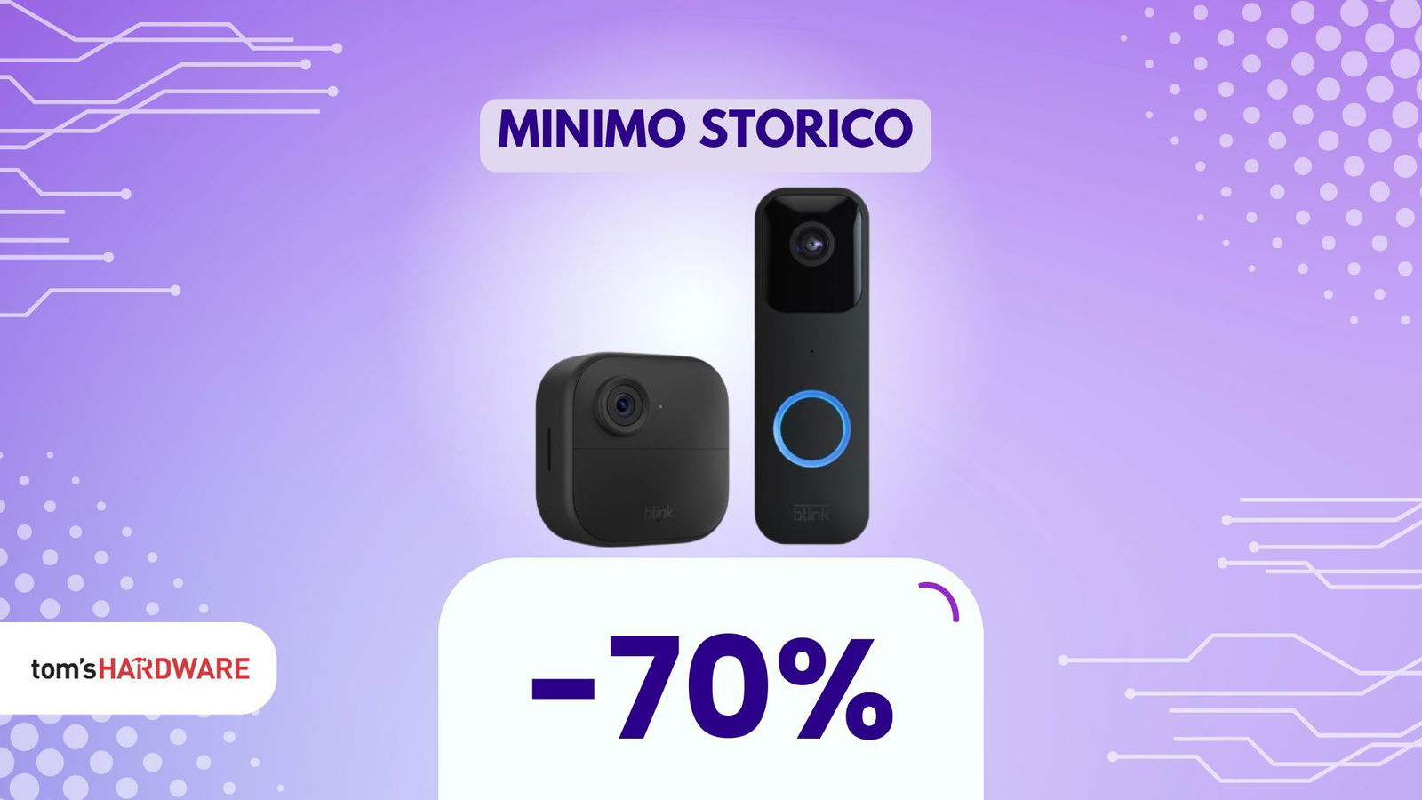 Bundle di telecamere Blink: prima 120€, ora solo 36€!