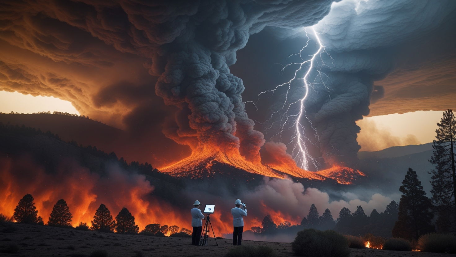 Scienziati riproducono incendio che ha creato una tempesta