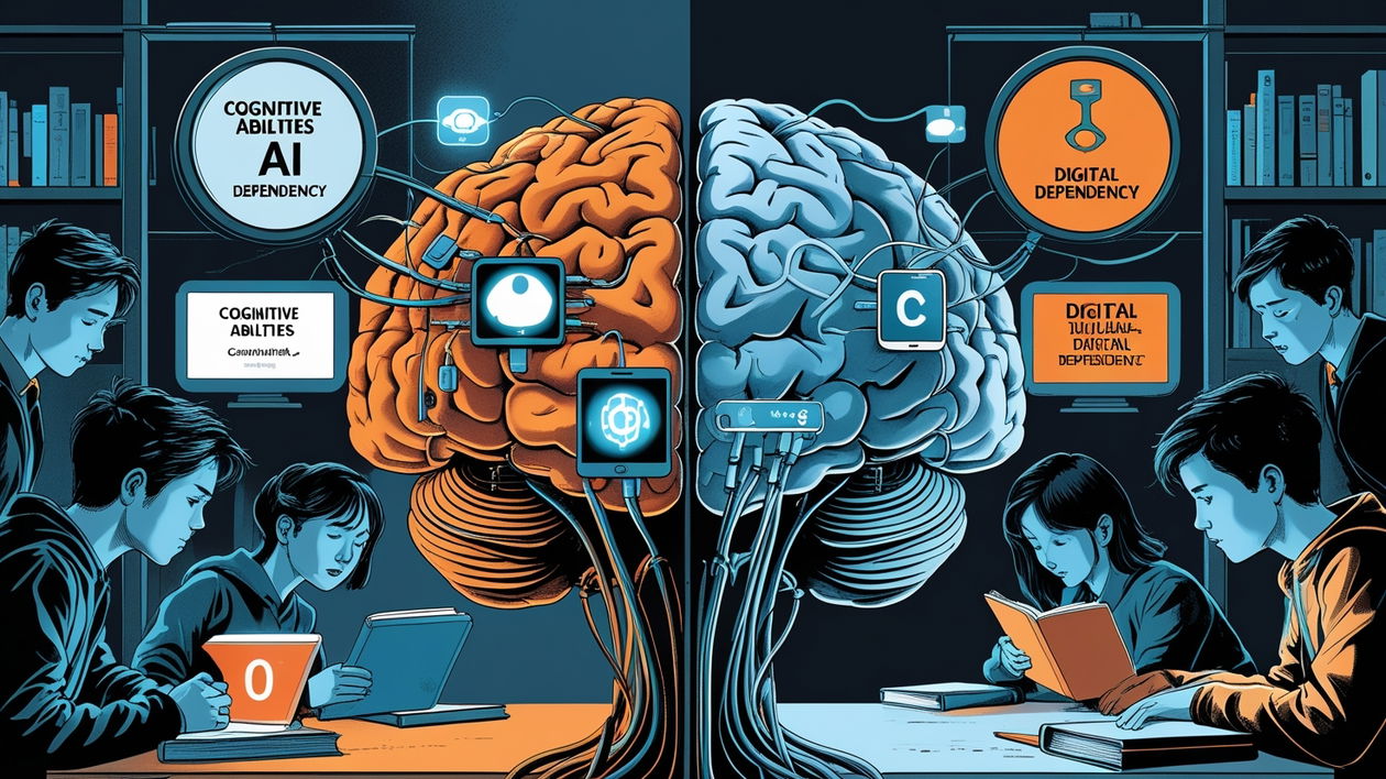 Immagine di Delegare il pensiero all'IA crea debito cognitivo?