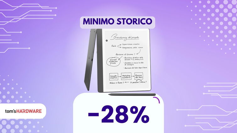 Immagine di Kindle Scribe in super offerta oggi (anche senza Prime). Domani chissà!