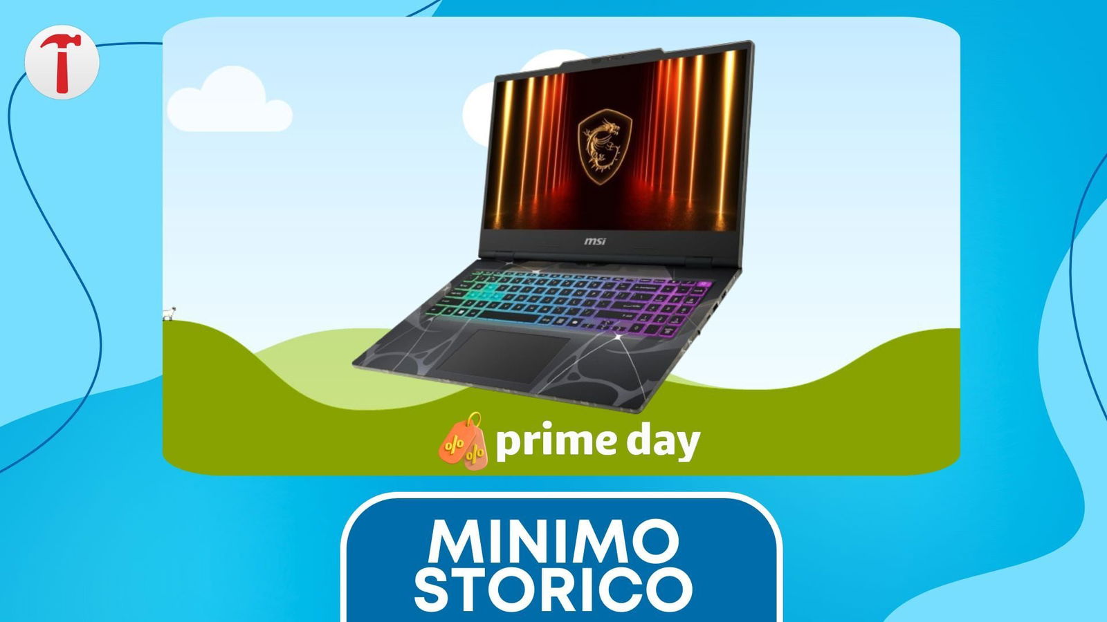 Questo MSI Cyborg con RTX 5060 è una bomba! E oggi costa 150€ in meno