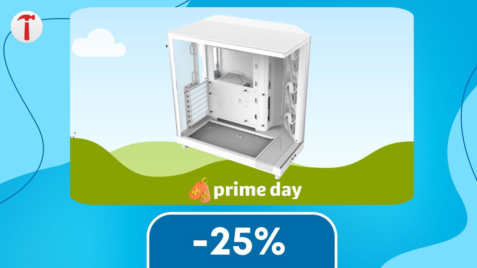 NZXT H6 Flow: case PC spettacolare, anche nel prezzo! (-25%)