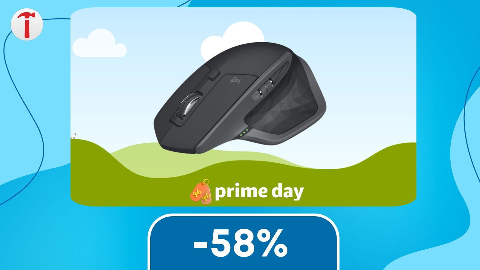 Logitech MX Master 2S è sempre un TOP mouse, soprattutto a 49€!