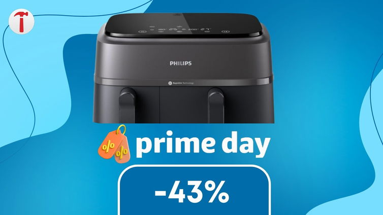 Immagine di È una Philips la friggitrice più venduta del Prime Day (43% in meno)