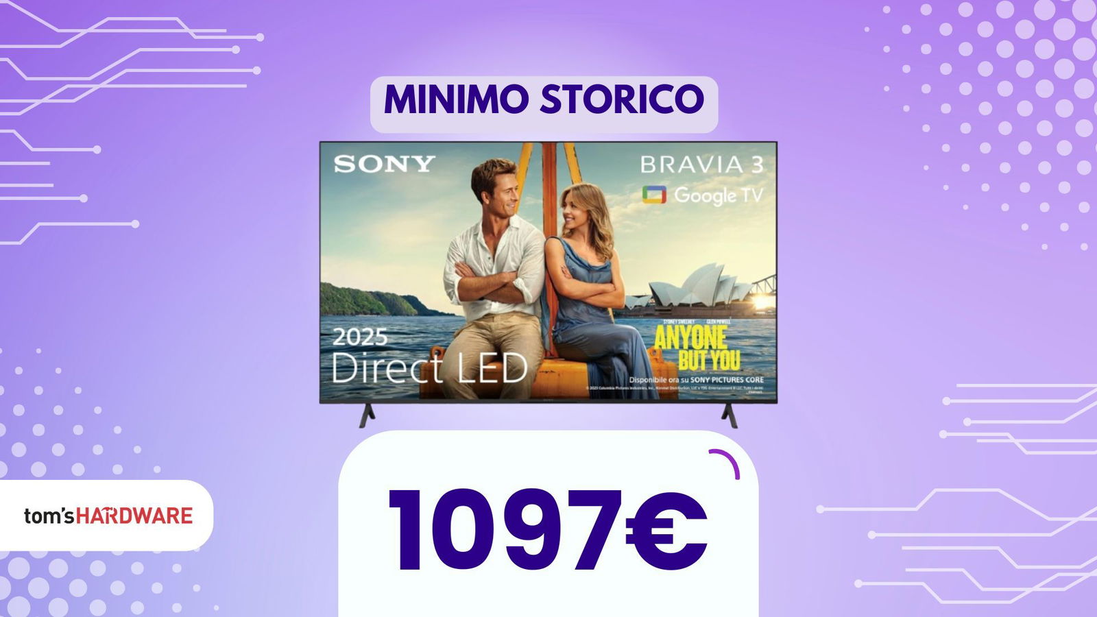 Al minimo storico, questa Sony Bravia ti dà qualità anche senza OLED