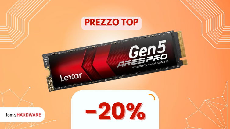 Immagine di SSD Gen5, IA e giochi AAA: il trio perfetto, oggi con uno sconto del 20%
