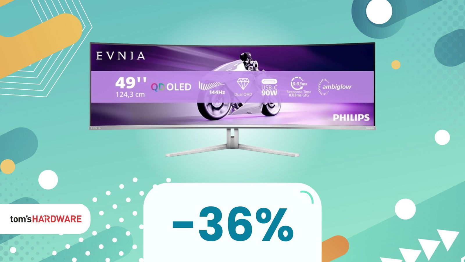 Prezzo in picchiata! Ora -36% su questo monitor OLED gigante