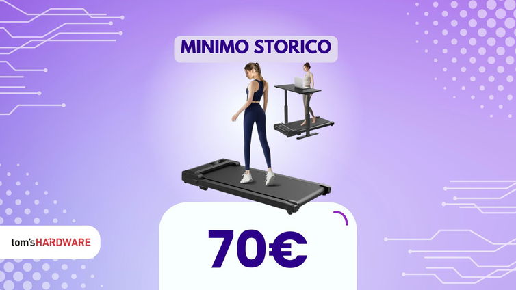 Immagine di 70€ per allenarti: questo tapis roulant è sufficiente per camminare veloce