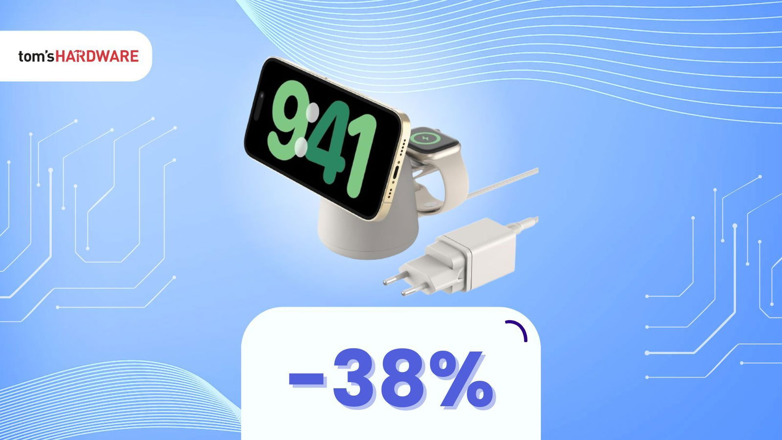 Tra i migliori caricatore MagSafe per la casa e oggi è scontato al massimo