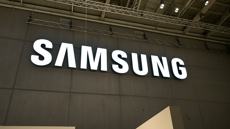 Immagine di Samsung mostra il primo smartphone tri-fold